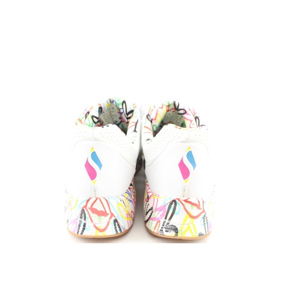 Skechers Street Uno Loving Love White/Multi Color Sneakers Shoes Womens SZ 10 US - Picture 5 of 8
